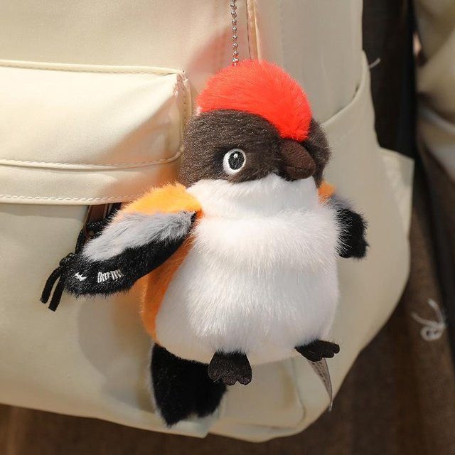 Yiran toy Rabitai Serie Vogel Plüschtiere, Bunt / Mehrfarbig, 14cm - Bild 1