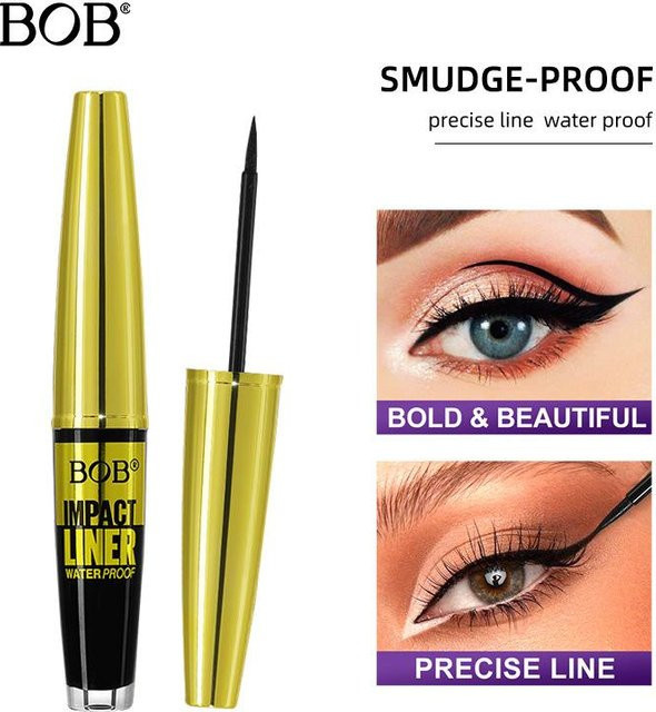 Bubikopf Eyeliner, Schwarz 2 - Bild 1