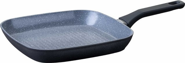 Fackelmann Grillpfanne Cosmo aus Keramik und Aluminium in Schwarz/Grau, Durchmesser: 28 cm - Bild 1