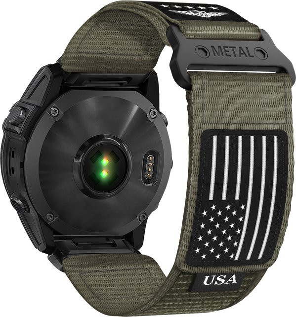 I LOVE LUO Uhrenarmband Trail Loop Strap, Textil/NATO, Schwarz, Unisex - Bild 1