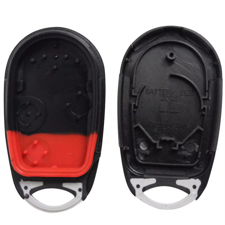 Jingyuqin 10er Set leere Autoschlüssel Shell Styling Cover für Nissan Sunny Remote Shell mit 3 oder 4 Tasten in Schwarz - Bild 4