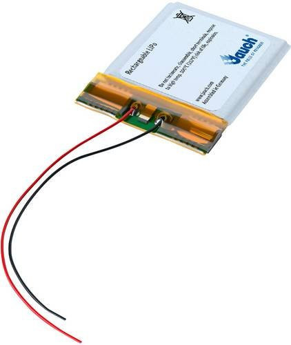 Jauch Spezial-Akku LiPo LP402025JU Prismatisch 3,7V 140 mAh Silber - Bild 1