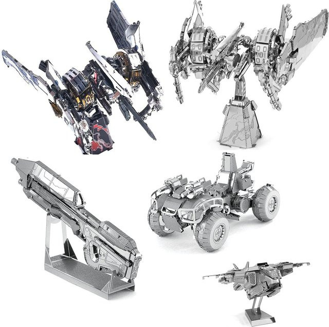fradoo 3D-Metallpuzzle, Buntes Mecha-Modell, ab 14 Jahre - Bild 1