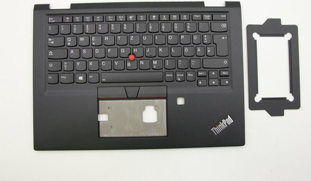 Lenovo C Cover mit Tastatur in Schwarz, Deutsches Layout (FRU02HL518) - Bild 1