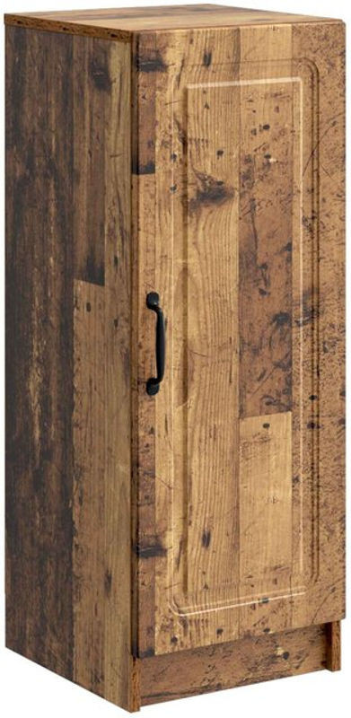 Sideboard vidaXL aus Holzwerkstoff in Braun im Landhausstil, B/T/H: 34,5 x 33 x 87 cm - Bild 1