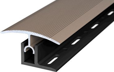 CARL PRINZ Übergangsprofil PROFI-TEC XXL aus Aluminium in Silber, Breite: 4,3 cm, Höhe: 2,0 cm - Bild 1
