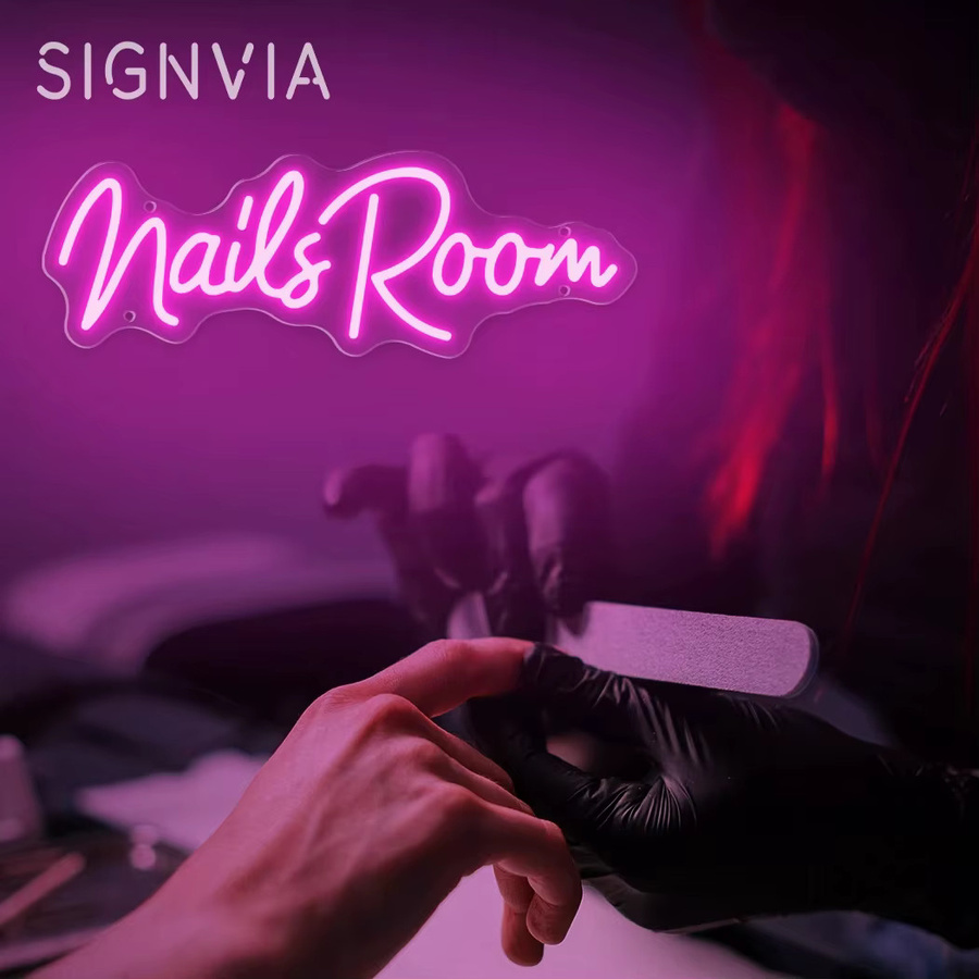 Neon LED Wandkunst zur Dekoration für Beauty-Salons, Nagelstudios und Tattoo-Studios von INSNEnN - Bild 2