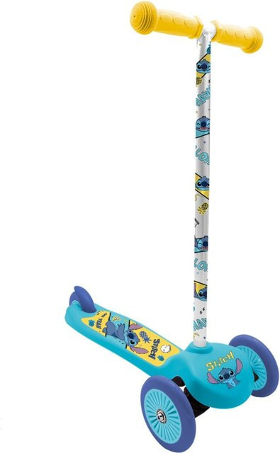 Lilo & Stitch 3-Rad Kinderroller Balance Scooter Blau - Bild 1