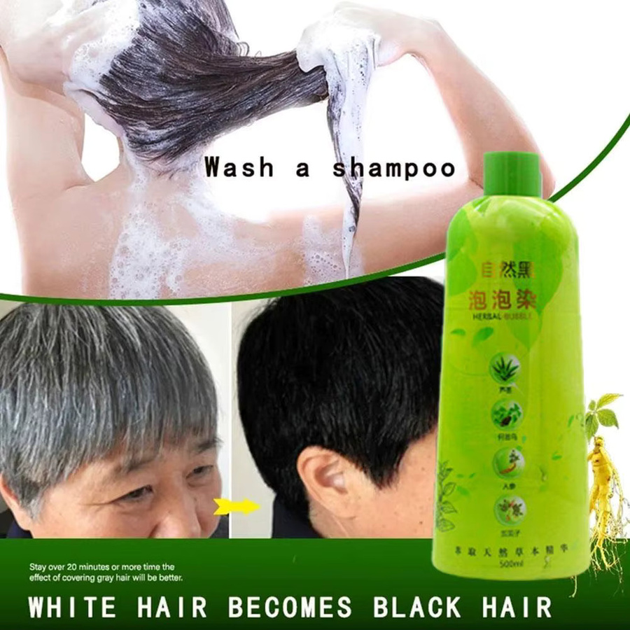 North Moon Haarfärbe-Shampoo, 500 ml, Unisex, Blasengrau - Bild 4