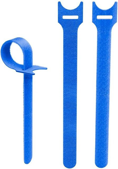 Hama Klett-Kabelbinder wiederverwendbar, Mehrfarbig, 5 Stück, L: 215 mm, B: 16 mm - Bild 2