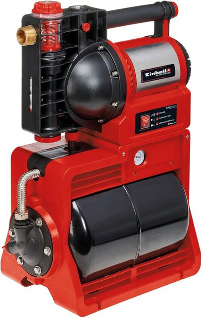 Einhell Hauswasserwerk GE-WW 1246 N FS Booster in Rot, Schwarz und Silber - Bild 5
