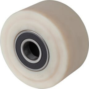 BS Rollen Polyamidrad in Weiß - Bild 1