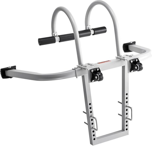 Buying Solutions MB 2-in-1 Leiterstabilisator Verlängerung und Wandabstandshalter mit Dachfirst-Haken in Silber/Grau aus Stahl - Bild 1