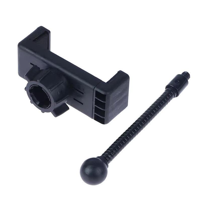 BMAD Flexibler Schlauchständer mit Telefonclip und langem Arm für Ring Light, Schwarz - Bild 3