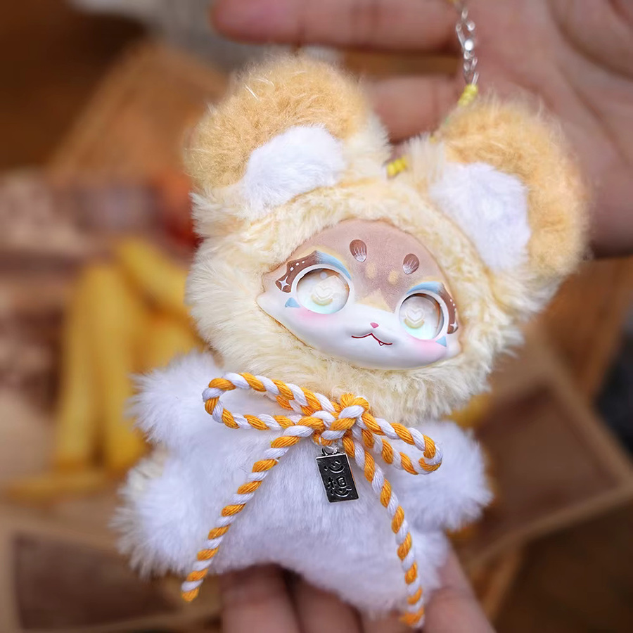 DUMIA Pocket Cute Pet Crew, Plüschtier, Schlüsselanhänger - Bild 1