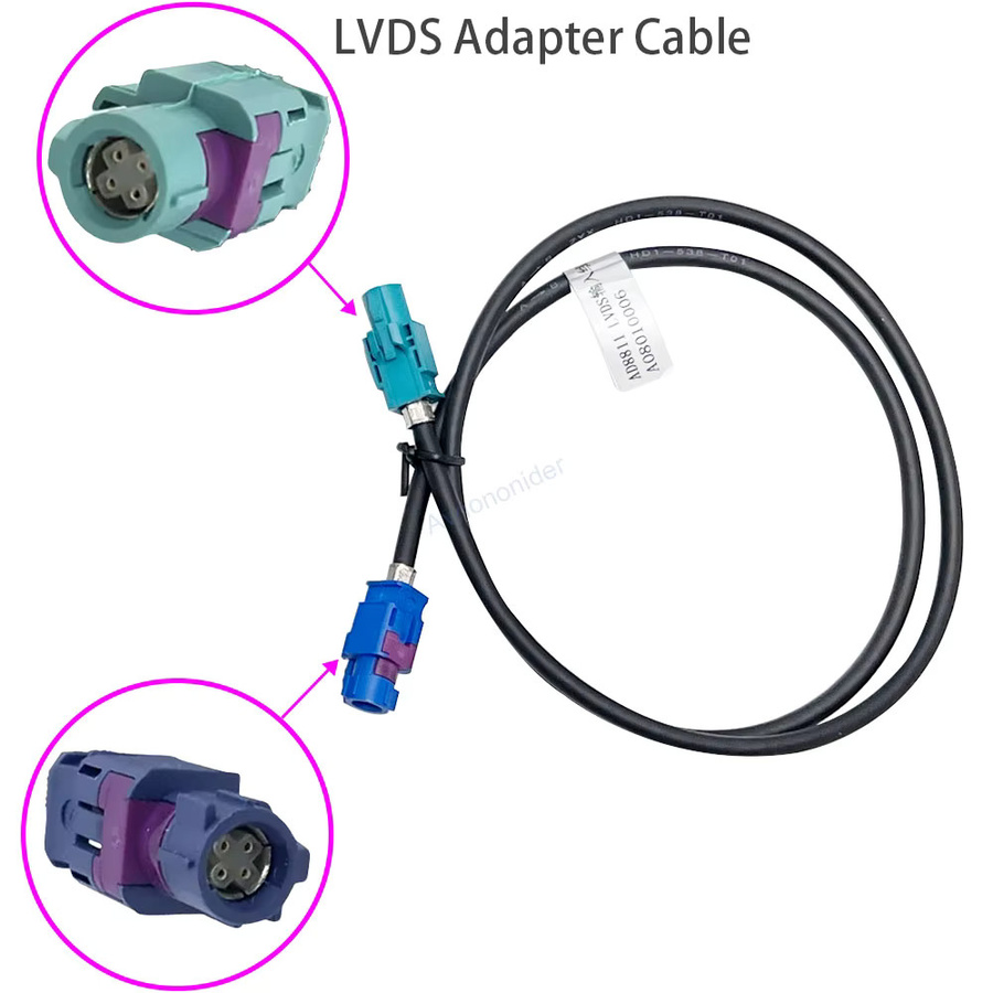 Avnononider Auto-Rückfahrbahn-Decoder für Audi A4 A6 Q7 2017-2019 OEM Original-Bildschirm-Upgrade mit Rückfahrkamera Plug & Play - Bild 4
