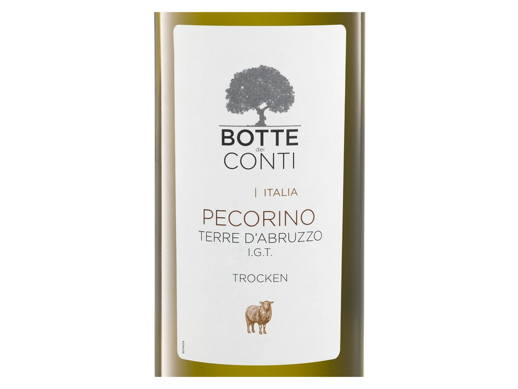 Botte del Conti Pecorino Terre d'Abruzzo IGT Weißwein trocken 2025 0,75 l - Bild 2