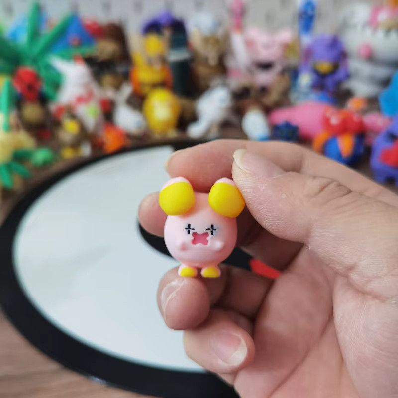 Bandai Pokemon Anime Figuren Set Whismur Loudred Exploud 3D-Druck Modell für die Desktop-Dekoration im Maßstab 1:20 - Bild 3