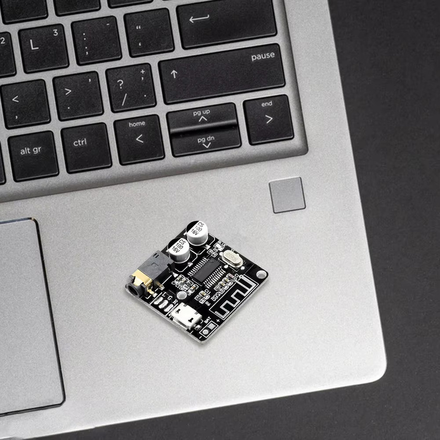 VHM-314 Bluetooth Audio Receiver Board Wireless Stereo Musik Modul mit Bluetooth 5.0 und MP3 Verlustfreier Decoder Verstärker in Schwarz - Bild 3