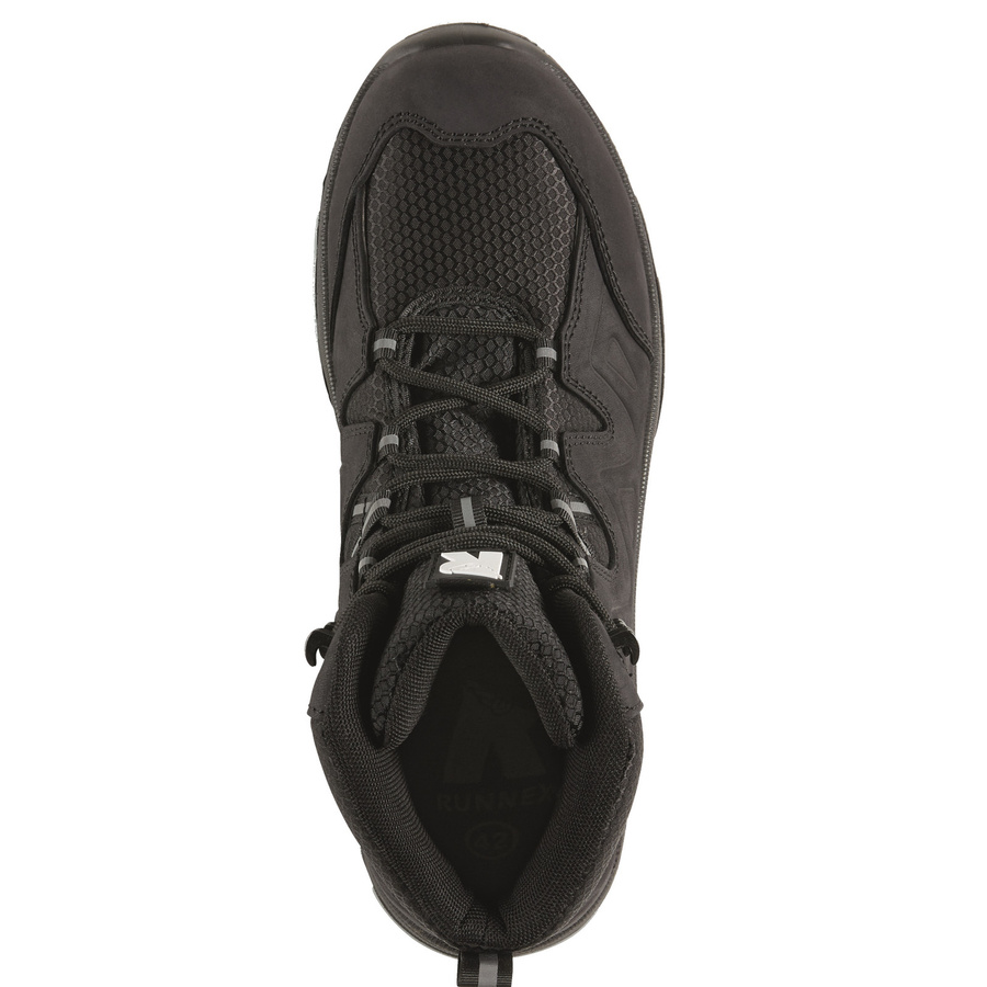 RUNNEX Sicherheitsstiefel SmartStar S3S aus Rindleder in Schwarz-Grau, Größe 43 - Bild 2