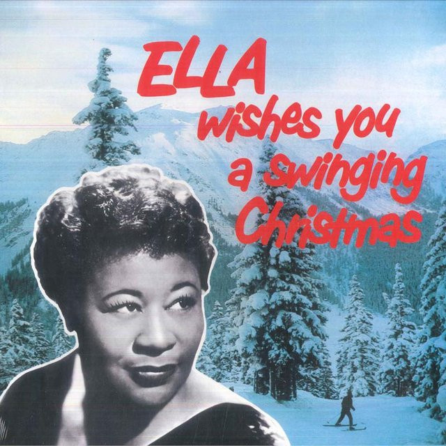 Ella Fitzgerald - Ella Wishes You a Swinging Christmas LP Schallplatte, Destination Moon Records, Jazz, Rot, 2022 - Bild 1