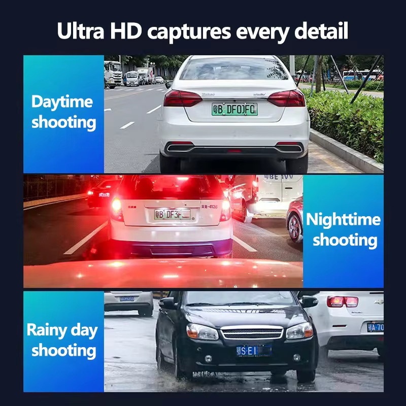 Etymoofox 4K Dashcam mit WiFi und 24H Parküberwachung als Blackbox Frontkamera für dein Auto in Schwarz - Bild 5