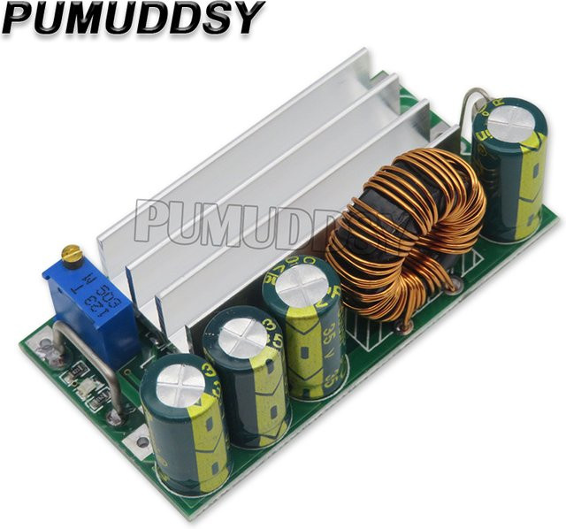 PUMUDDSY XL6009 DC-Netzteil AT30 Konverter Buck Boost-Modul Automatisches Step Up Down Modul in Multicolour - Bild 1