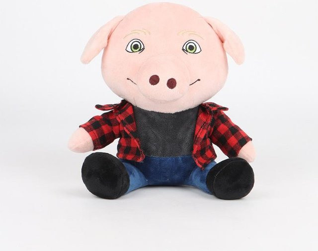 John Pork Stoffpuppe, Plüschpuppe, ab 3 Jahren - Bild 1