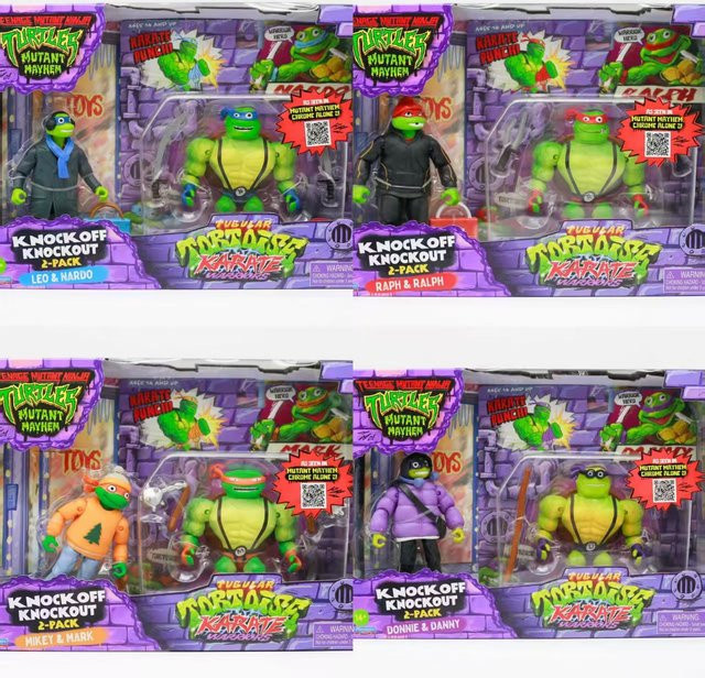 Playmates Teenage Mutant Ninja Turtles Mutant Mayhem Actionfiguren, ab 14 Jahren - Bild 1