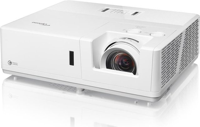 Optoma DLP-Projektor 4K UHD in Weiß mit HDMI und Ethernet/LAN sowie 3D-Unterstützung - Bild 1