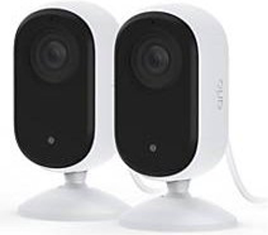 Arlo Essential 2K Indoor Kamera 2er-Pack VMC3260-100EUS WLAN IP-Überwachungskamera-Set - Bild 2