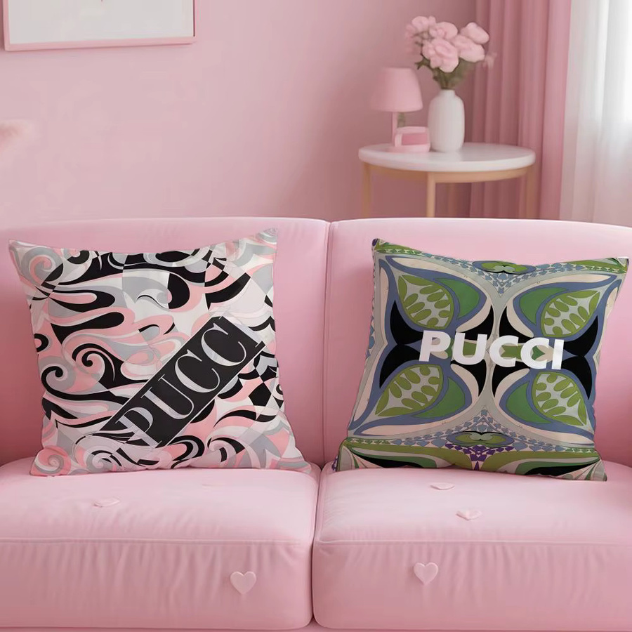 E-EMILIO PUCCI SRLS Wendbarer Kissenbezug in Quadratisch, Breite: 30 cm, Höhe: 30 cm - Bild 2