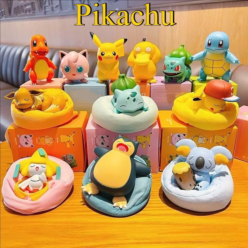 Bandai Pikachu Blind Box Desktop-Dekoration Multicolor kleine Ornament Puppe - Bild 2