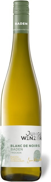 Junge Winzer Blanc de Noir Baden, trocken, Weißwein, 2025, 0,75 l - Bild 1