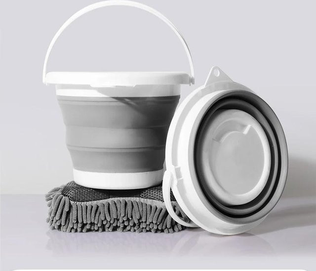 Faltbarer Silikon-Eimer 3L für Outdoor, Camping und Haushalt - Bild 1