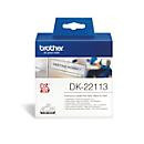 Brother Endlos-Etiketten DK-22213 Transparent Thermal Film 6,2 cm x 15,24 m - Bild 2