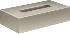 Hansgrohe Axor Uni. Circular Kosmetikbox zur Wandmontage in Silber - Bild 1