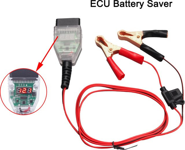 YIQIXIN OBD2 Universal Automotive Batterie Ersatz Werkzeug zur ECU Notstromversorgung und zum Speicherschutz für dein Auto - Bild 1