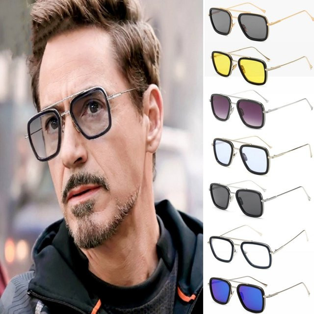 Sonnenbrille quadratisch, Vollrand, schwarz, Unisex - Bild 1