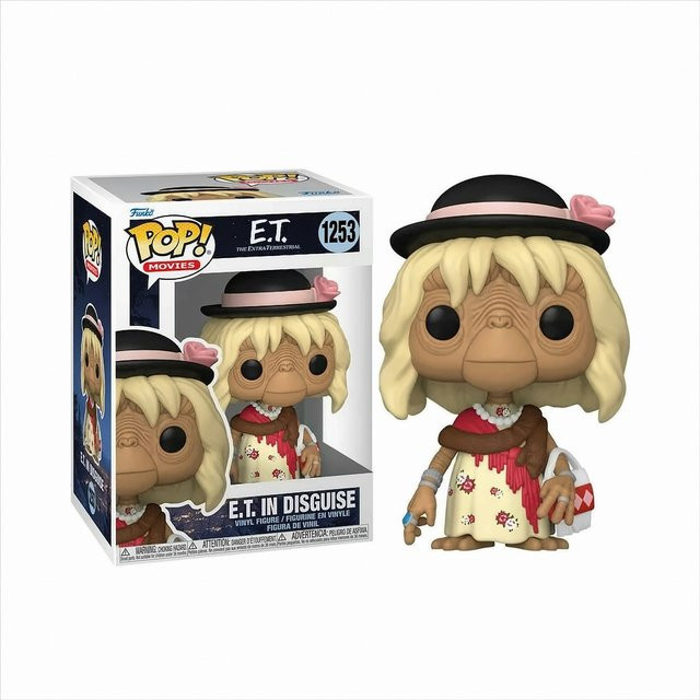 Funko POP-E.T. Der Außerirdische 40th - E.T. in Disguise, Einzelfigur - Bild 1