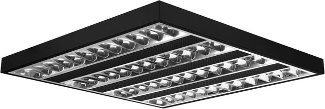 Eglo LED-Deckenleuchte Martelliano Schwarz quadratisch mit CCT-Funktion B/B/H: 59,5 x 59,5 x 59,5 cm - Bild 1