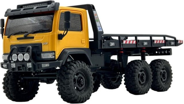 Hobby Plus CR18P RC Crawler 6x6 Flachbett-LKW, 1:18, mit Fahrzeuglicht - Bild 1
