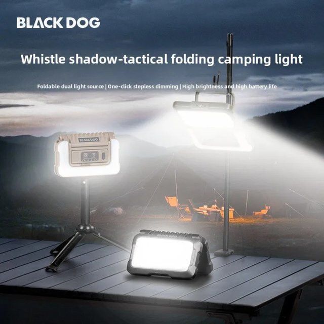 Blackdog Outdoor Camping Außenleuchte als Notlicht und Zeltlicht mit langer Reichweite - Bild 1