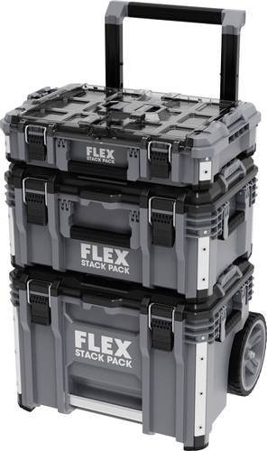 Flex Transportkofferset STACK PACK TK-L SP SET-1 in Grau aus Kunststoff - Bild 1