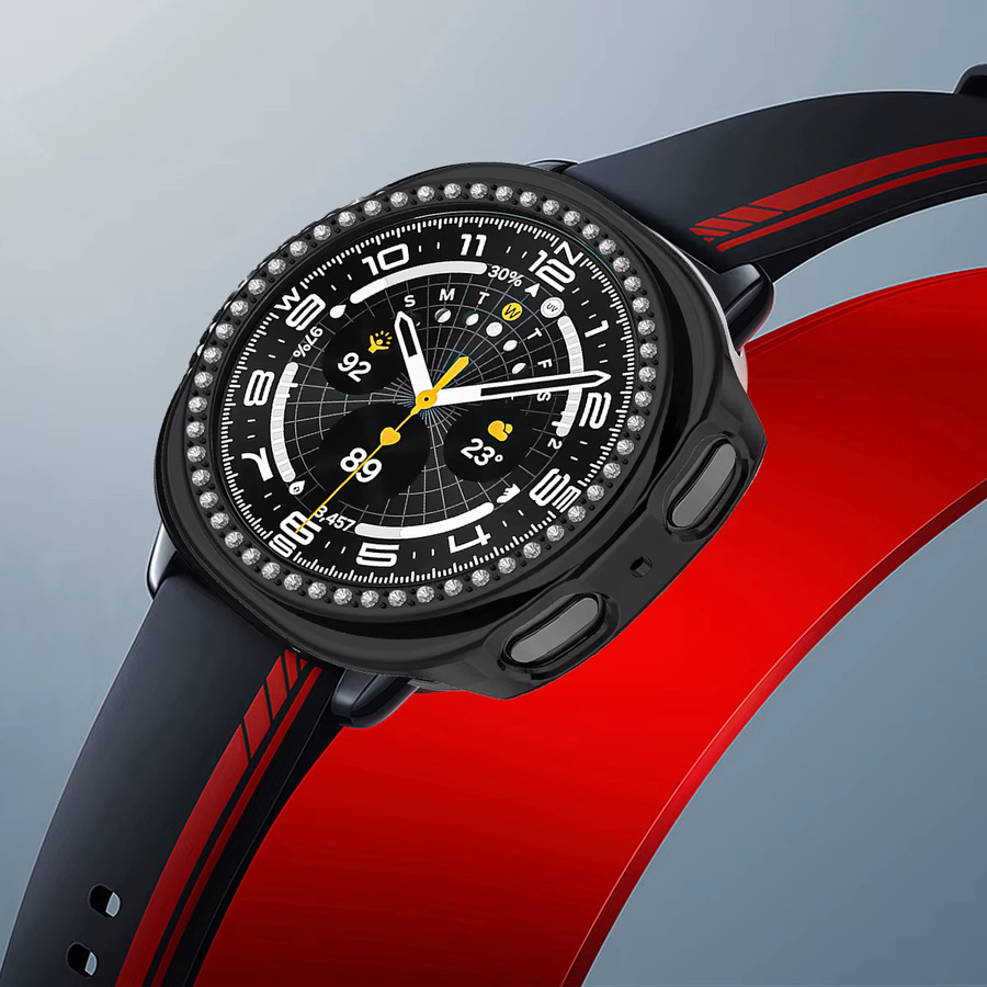 OAKCHARM Schutzhülle für Samsung Galaxy Watch 8, PC, Diamant, Kristall - Bild 5