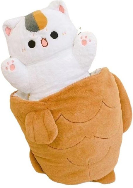 Yiran Health & Beauty Taiyaki Katze Plüschtier, Bunt / Mehrfarbig - Bild 1
