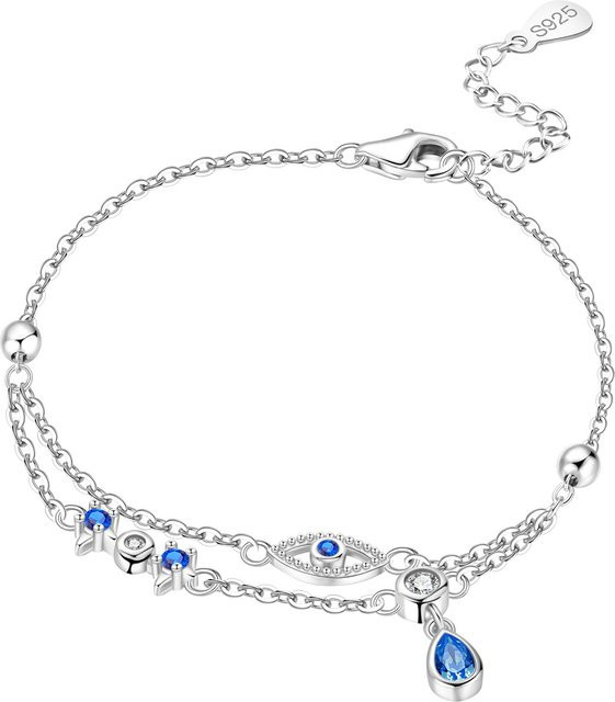 CYCUFF Armband, 925 Sterlingsilber, Teufelsauge, Damen - Bild 1
