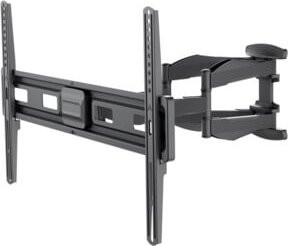 goobay TV-Wandhalterung Basic FULLMOTION (L) in Schwarz - Bild 1