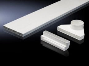 Rittal Luftkanalsystem Flat SK 3286.850 in Weiß, B/H/T: 1500 x 229 x 29 mm - Bild 1