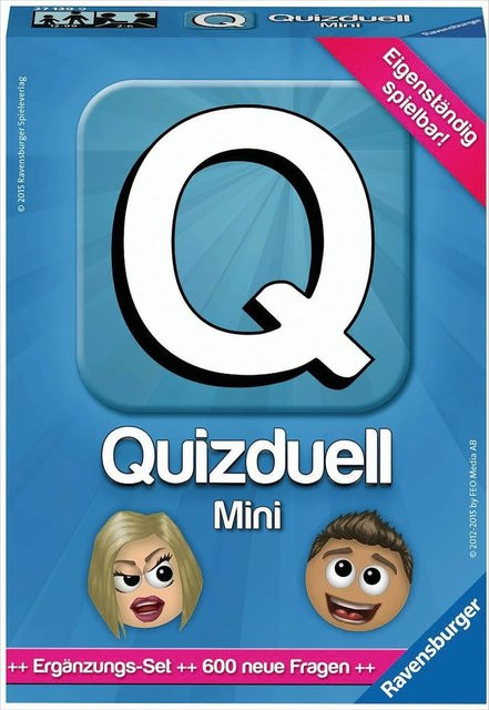 Ravensburger Quizduell Mini, Quizspiel, Erweiterung, Bunt / Mehrfarbig - Bild 1